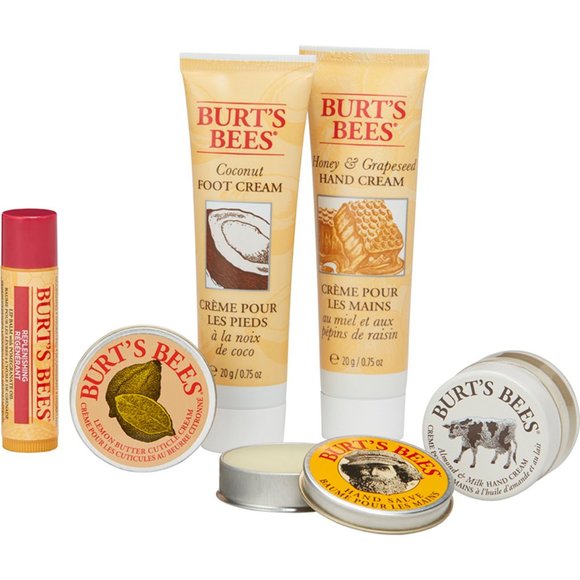 🆕 Tips & Toes 6 Piece Travel Care Kit BURT'S BEES - Picture 2 of 6